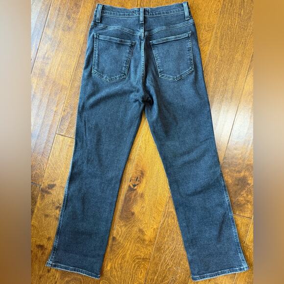 NEW Agolde Pinch Waist High Rise Kick Flare Jeans Panoramic Black Women’s 27 - Picture 4 of 7